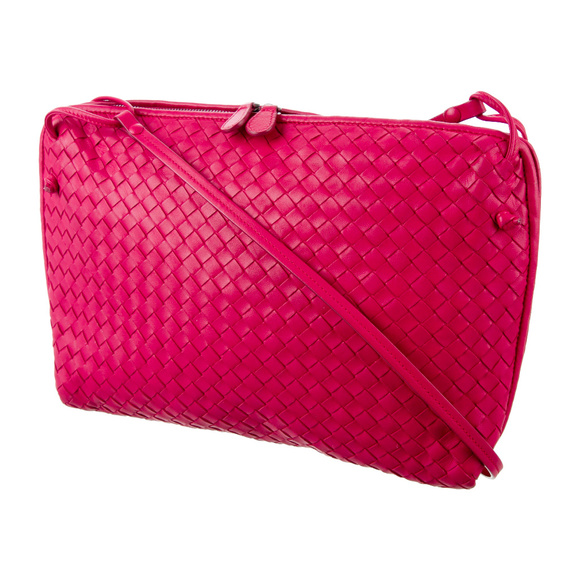 Bottega Veneta Handbags - SOLD Bottega Veneta Nappa pink intrecciato